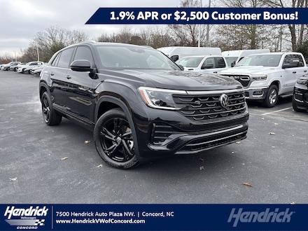 2026 Volkswagen Atlas Cross Sport 2.0T SEL R-Line Black SUV