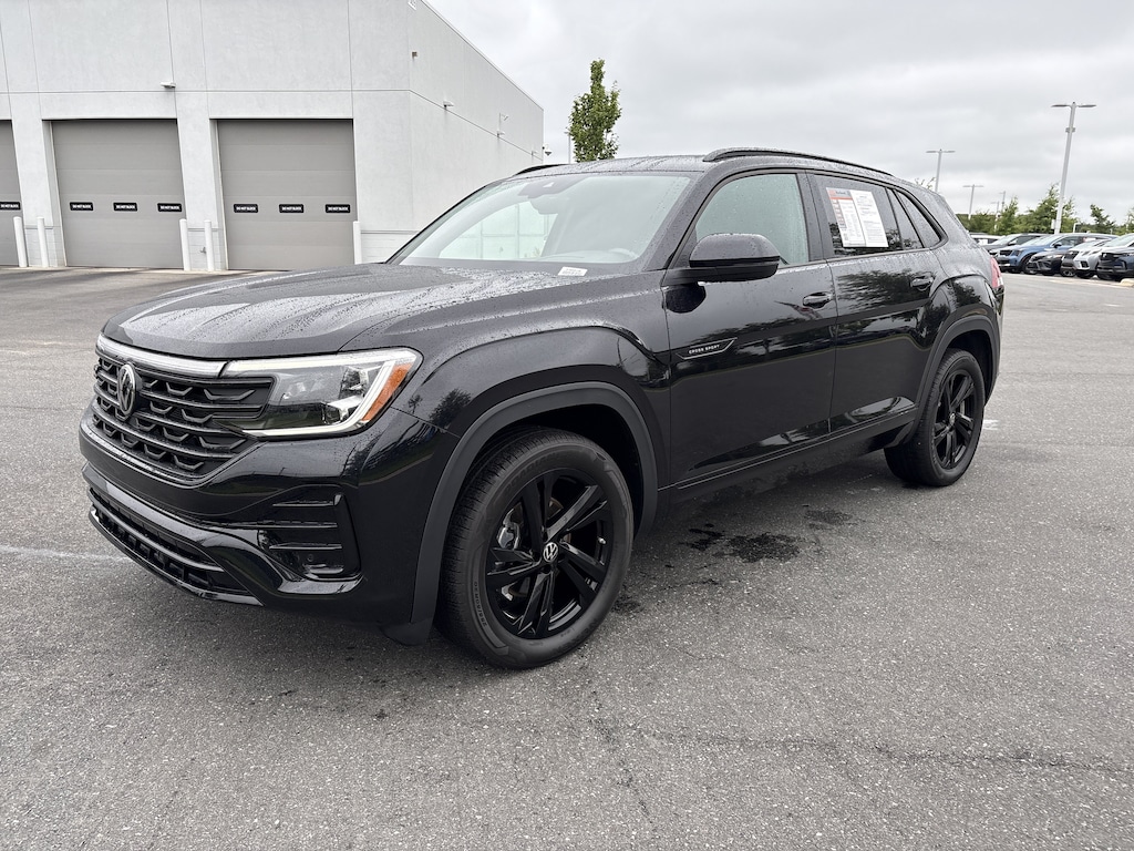 Certified 2026 Volkswagen Atlas Cross Sport 2.0T SEL R-Line Black SUV
