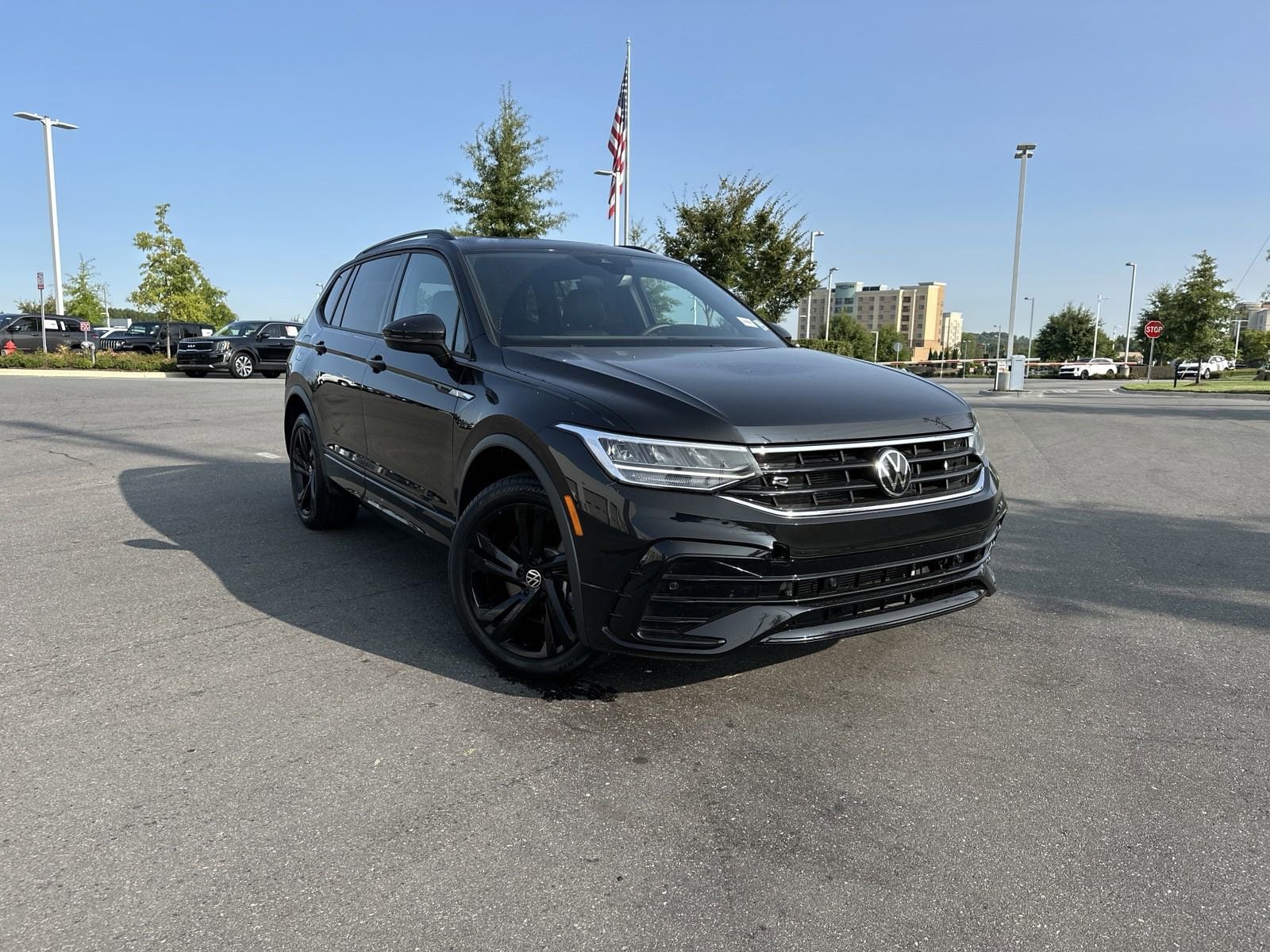 Certified 2023 Volkswagen Tiguan SE R-LINE BLACK with VIN 3VVCB7AX4PM094484 for sale in Concord, NC