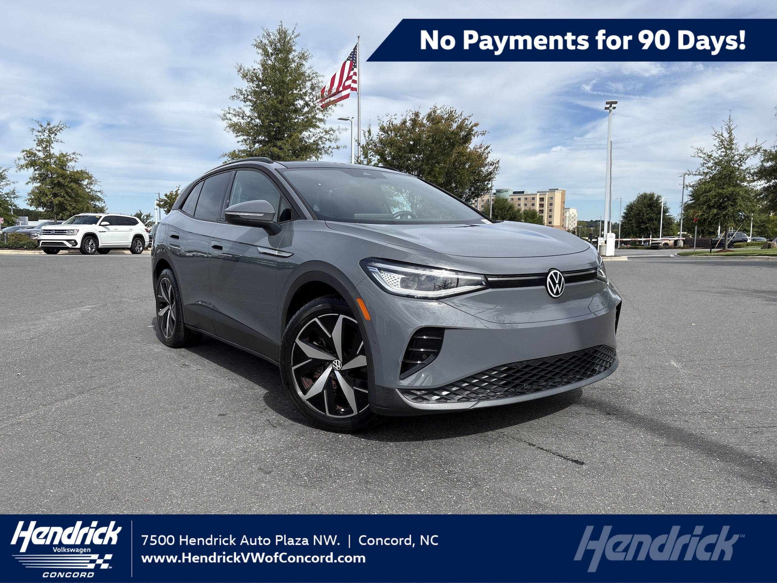 Used 2023 Volkswagen ID.4 PRO S with VIN 1V2VMPE85PC039062 for sale in Concord, NC