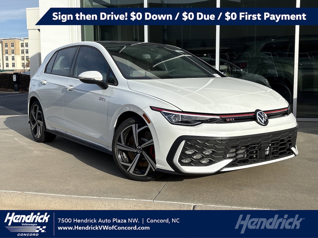 New 2025 Volkswagen Golf GTI 2.0T SE Hatchback