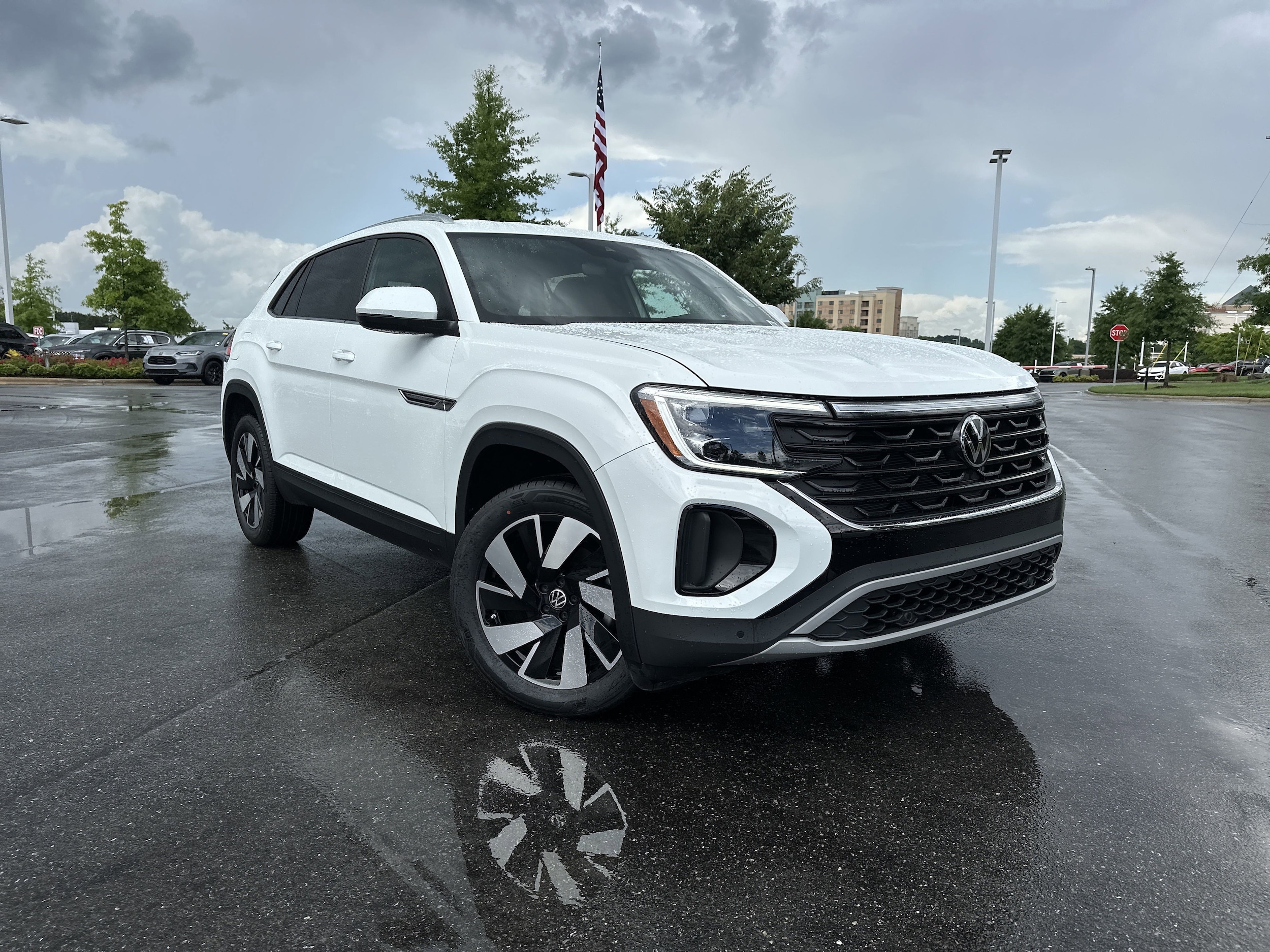 Certified 2024 Volkswagen Atlas Cross Sport SE w/Tech with VIN 1V2WE2CA3RC234624 for sale in Concord, NC