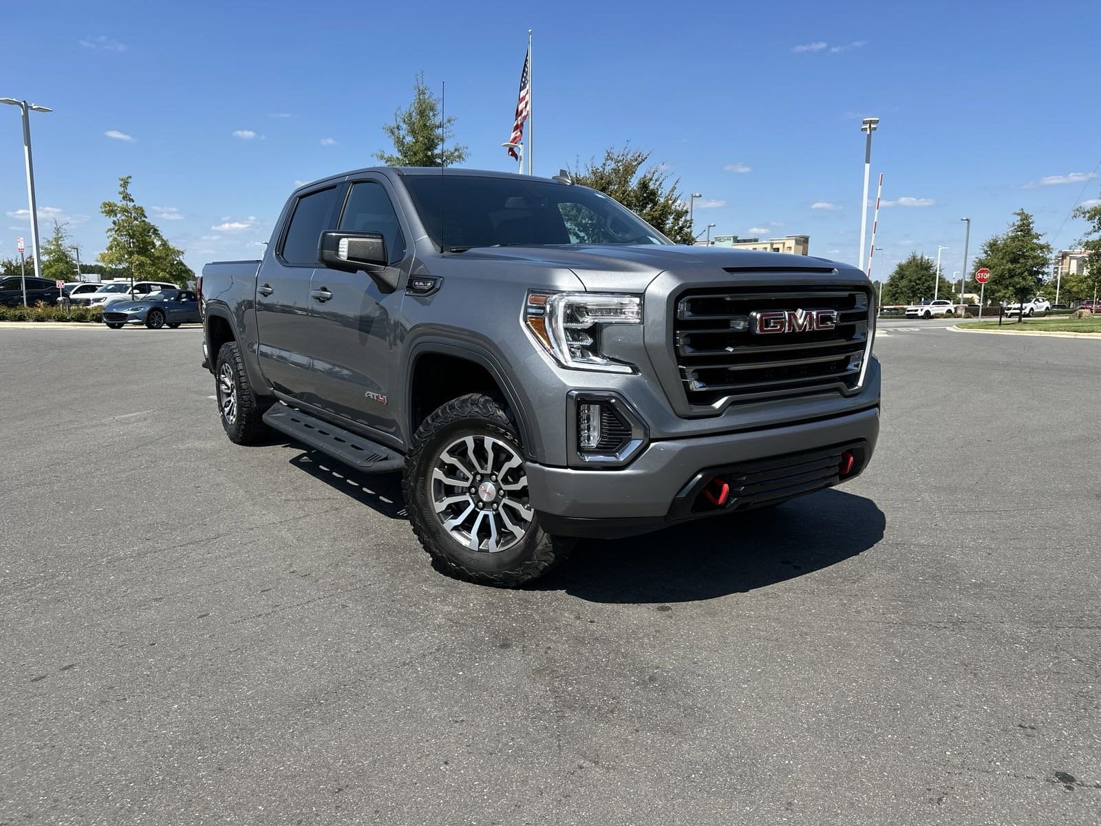 Used 2021 GMC Sierra 1500 AT4 with VIN 1GTP9EED7MZ148953 for sale in Concord, NC