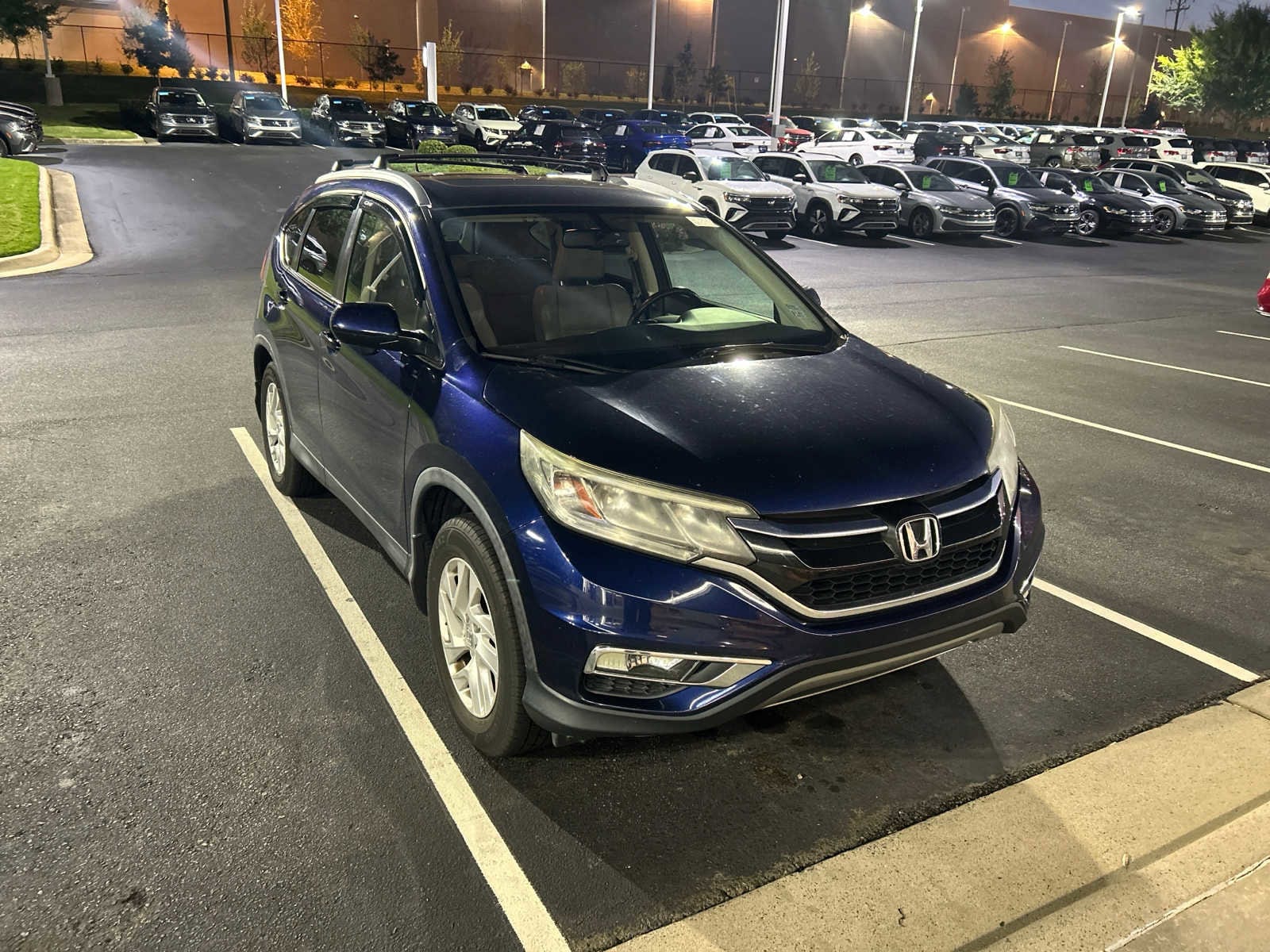 Used 2015 Honda CR-V EX-L with VIN 2HKRM3H78FH515743 for sale in Kansas City