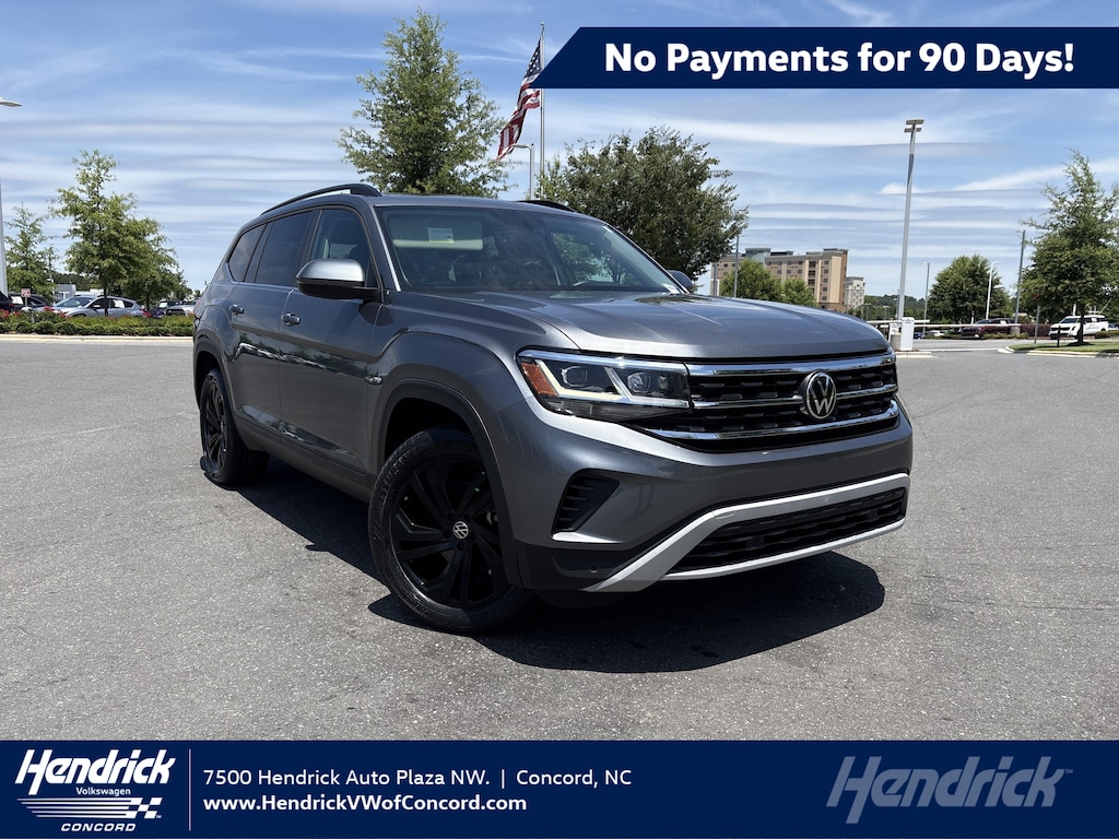 Certified 2023 Volkswagen Atlas 3.6L V6 SE w/Technology SUV