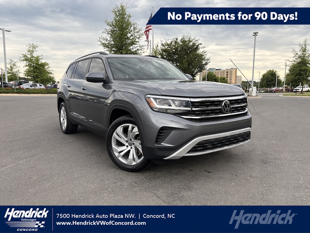 Certified 2023 Volkswagen Atlas 3.6L V6 SE w/Technology SUV
