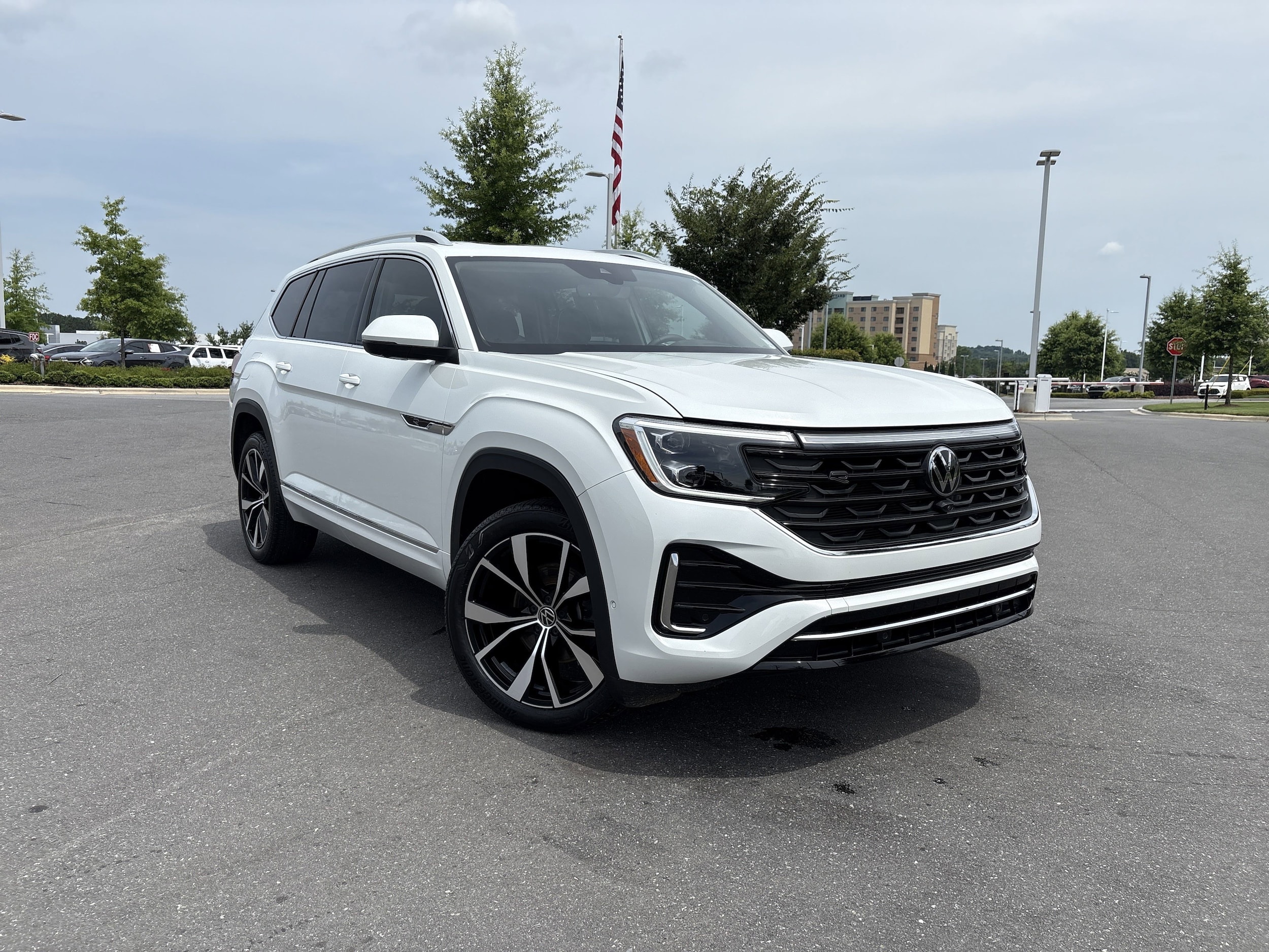 Certified 2024 Volkswagen Atlas SEL Premium R-Line with VIN 1V2FR2CA6RC513814 for sale in Concord, NC
