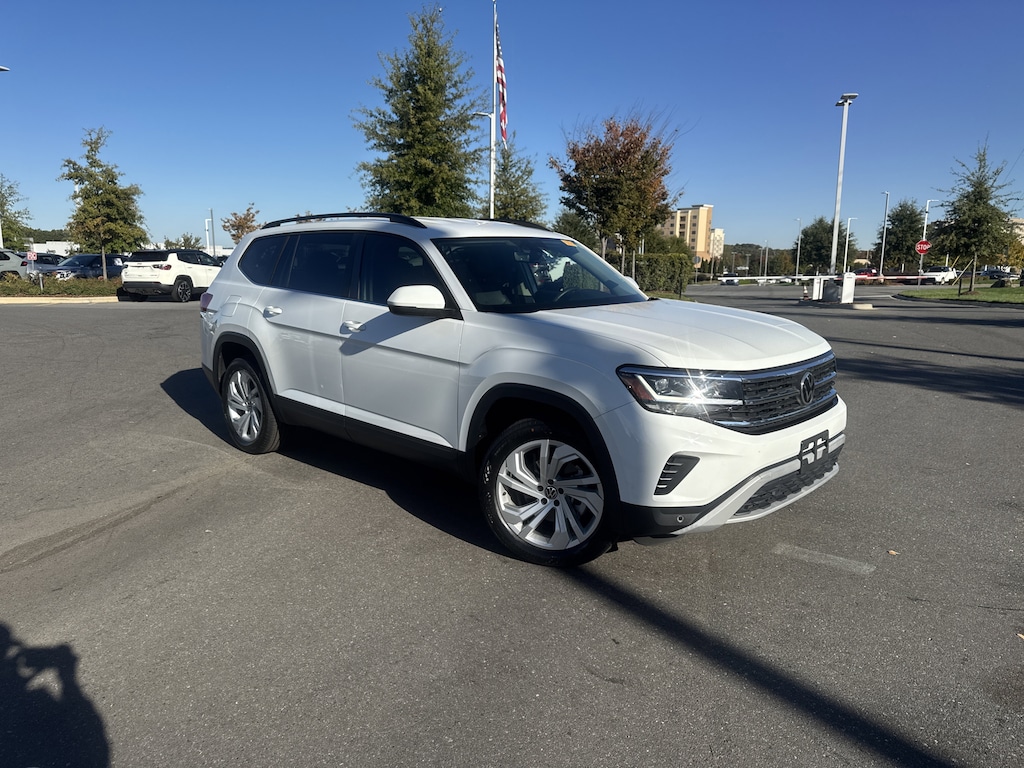 Certified 2022 Volkswagen Atlas 3.6L V6 SE w/Technology SUV