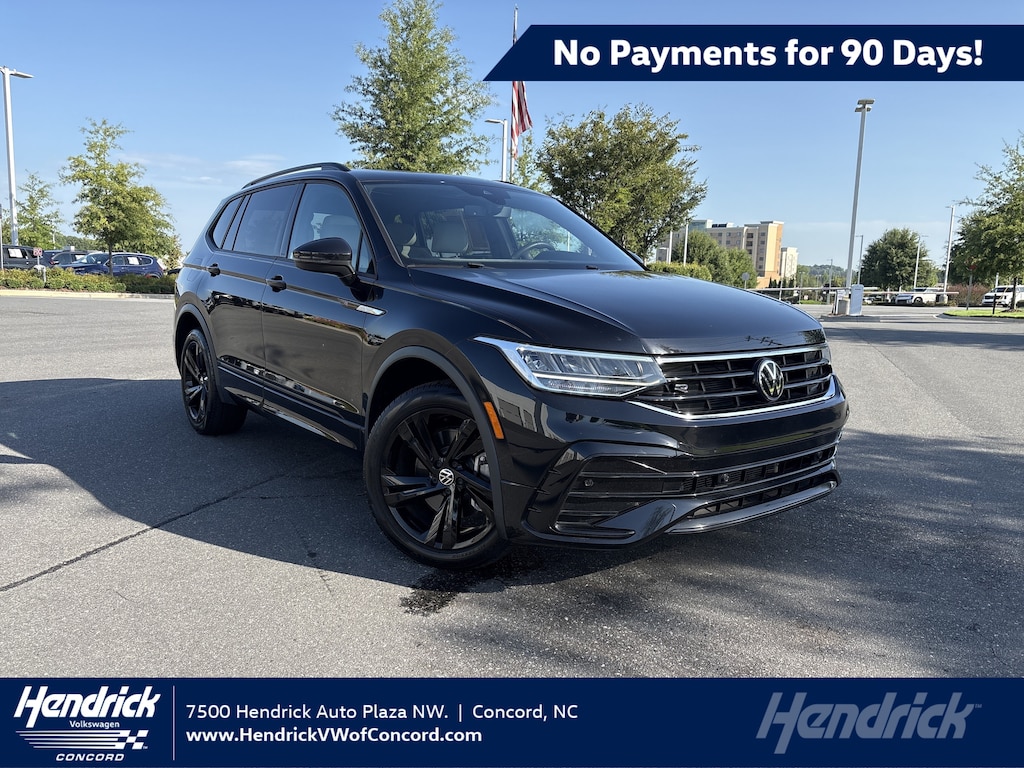 Certified 2023 Volkswagen Tiguan 2.0T SE R-Line Black SUV