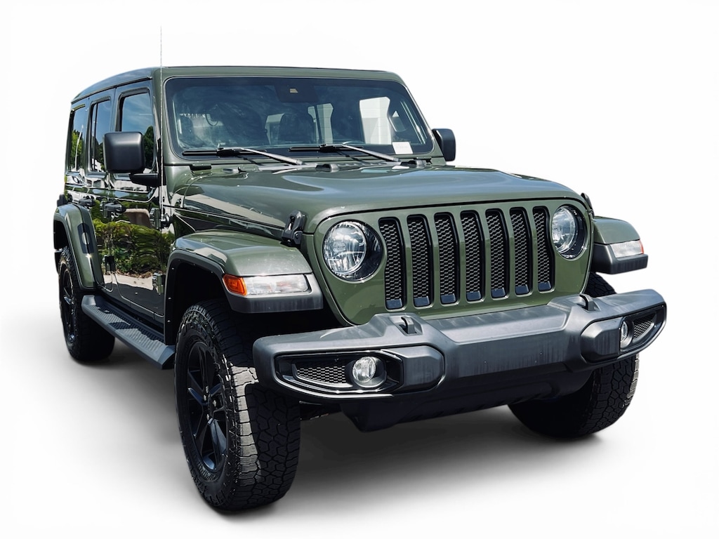 Used 2021 Jeep Wrangler Unlimited Sahara Altitude Convertible