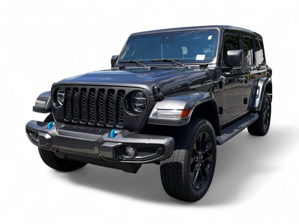 Used 2021 Jeep Wrangler 4xe Unlimited Sahara High Altitude Convertible