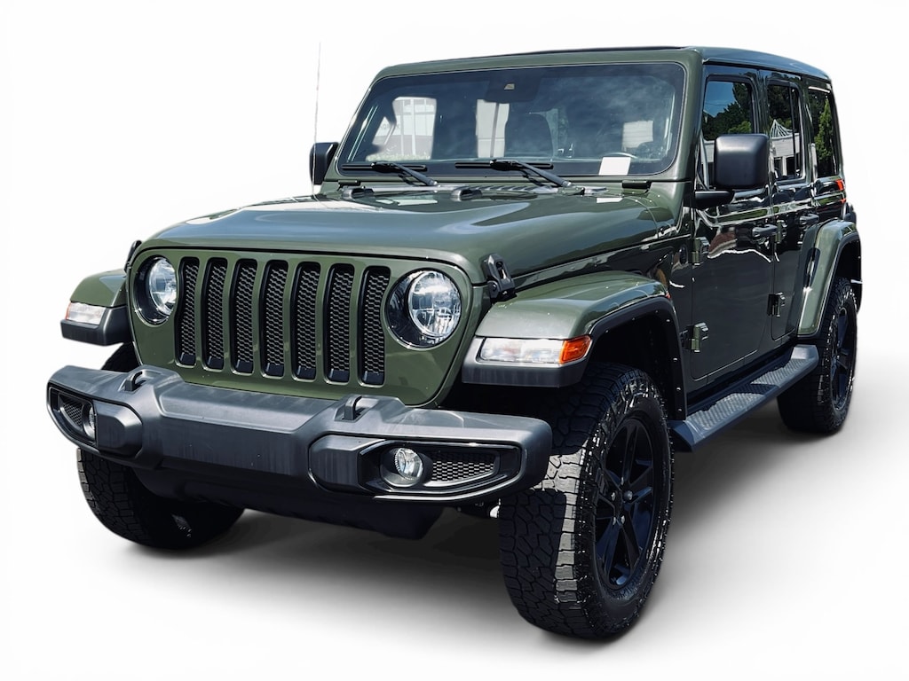 Used 2021 Jeep Wrangler Unlimited Sahara Altitude Convertible