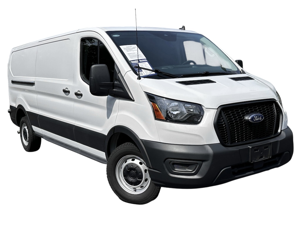 Used 2023 Ford Transit Cargo Van T-350 130 Low Rf 9500 GVWR RWD