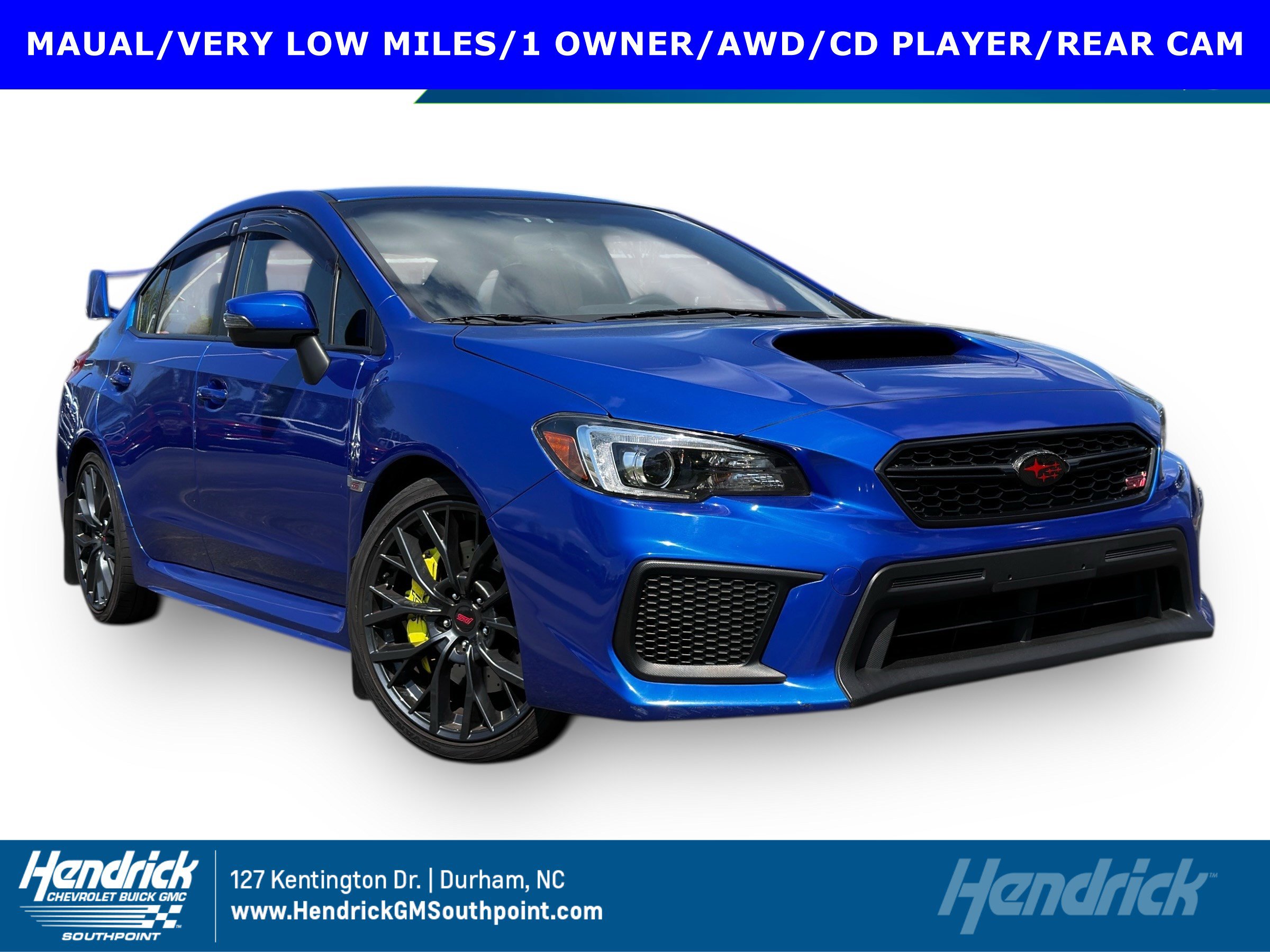2018 Subaru WRX Sedan 