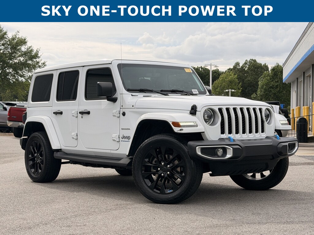 Used 2023 Jeep Wrangler 4xe Sahara Convertible