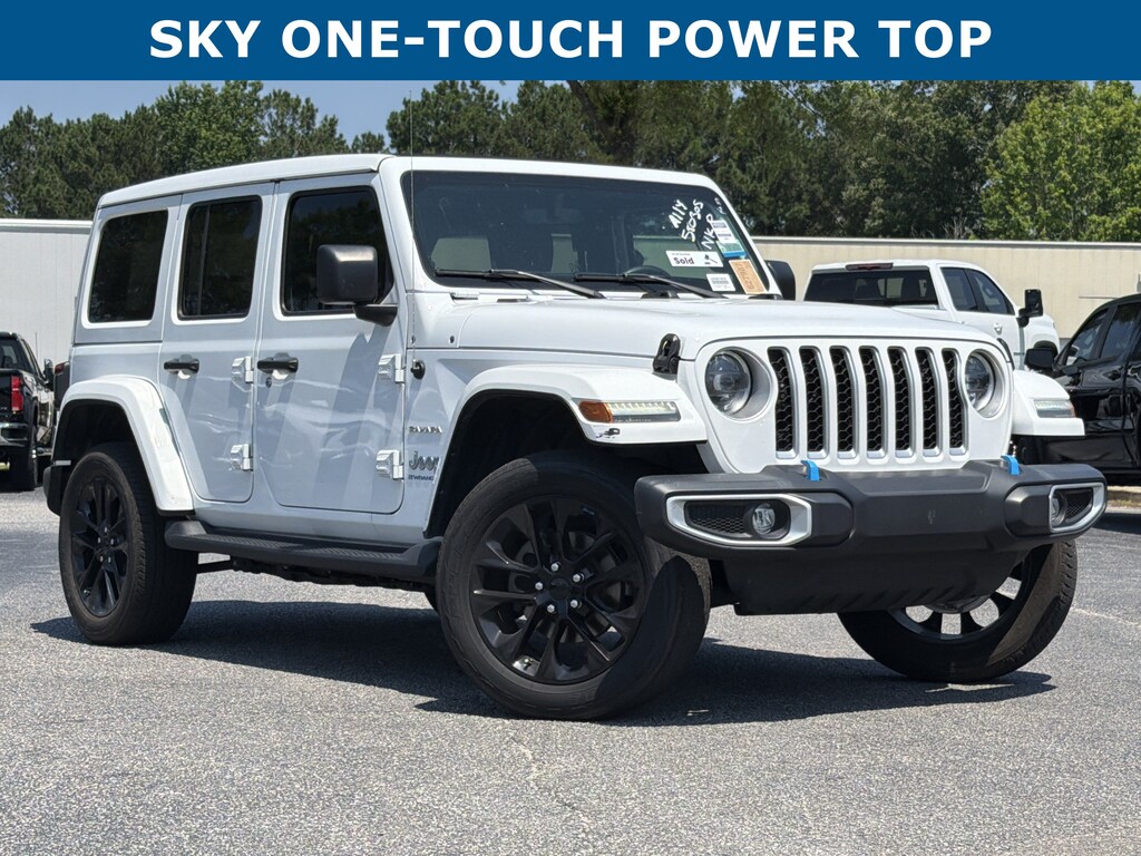 Used 2023 Jeep Wrangler 4xe Sahara Convertible