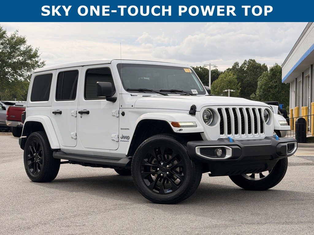 Used 2023 Jeep Wrangler 4xe Sahara Convertible