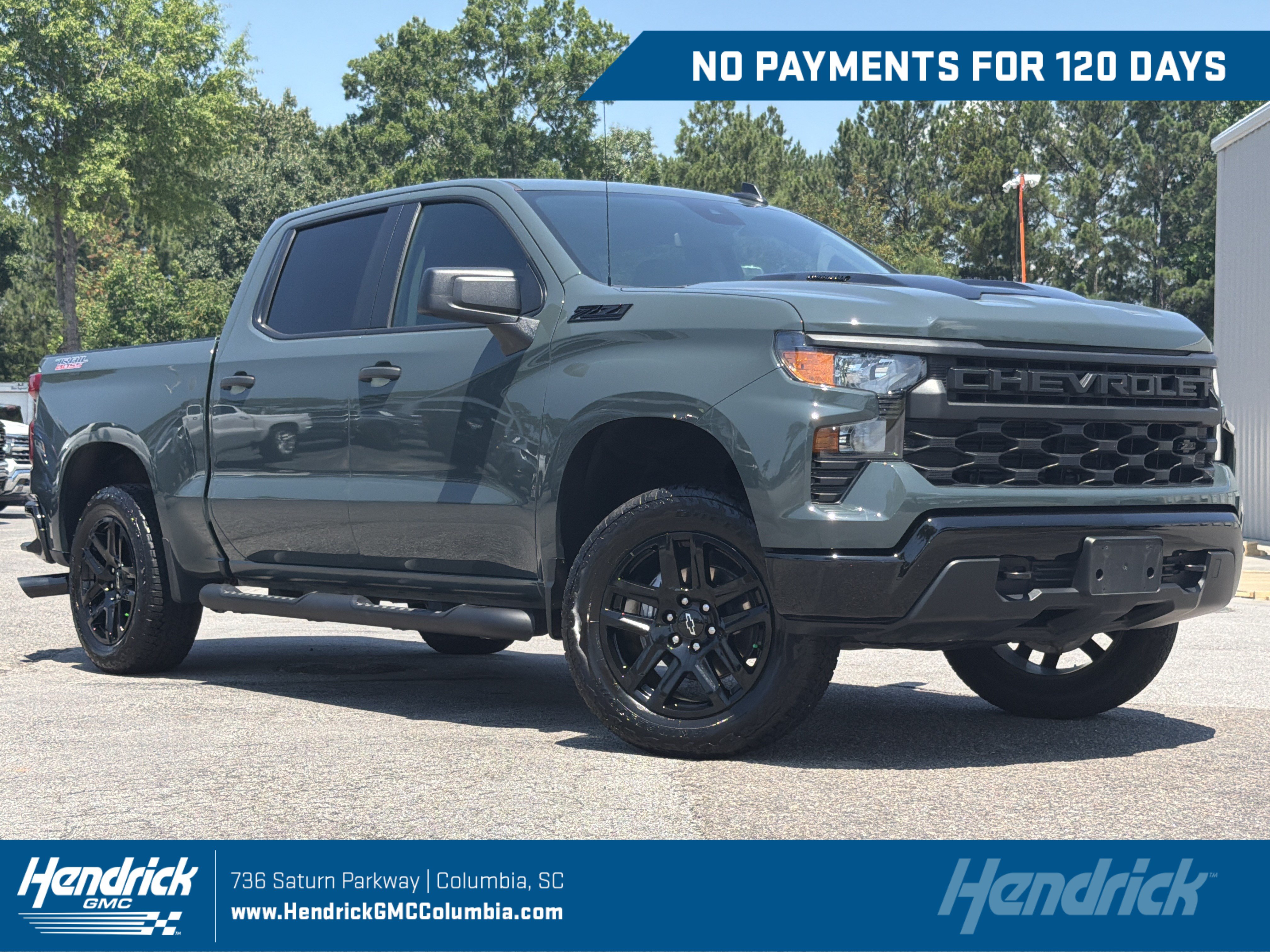 Used 2025 Chevrolet Silverado 1500 Custom Trail Boss Pickup