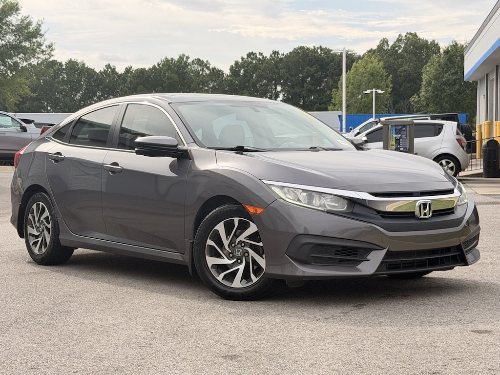 Used 2018 Honda Civic EX Sedan