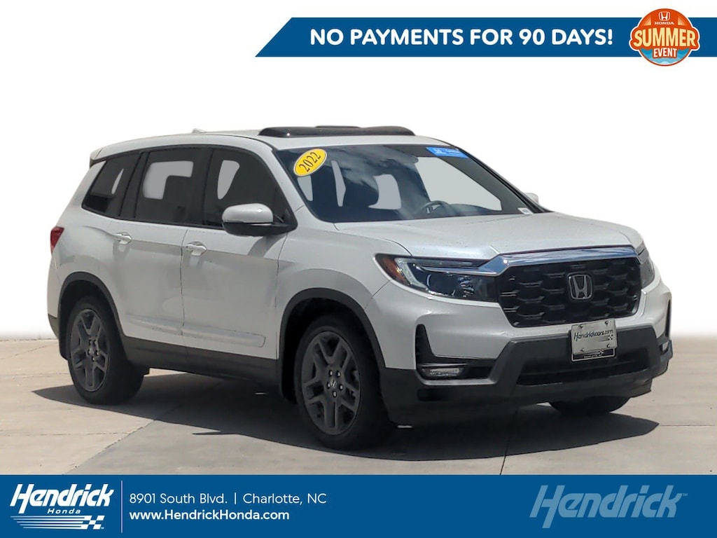 Certified 2022 Honda Passport EX-L SUV