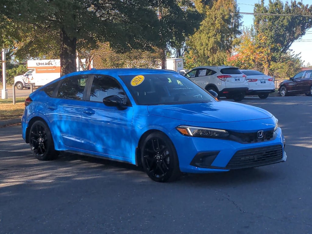 Certified 2024 Honda Civic Sport Hatchback