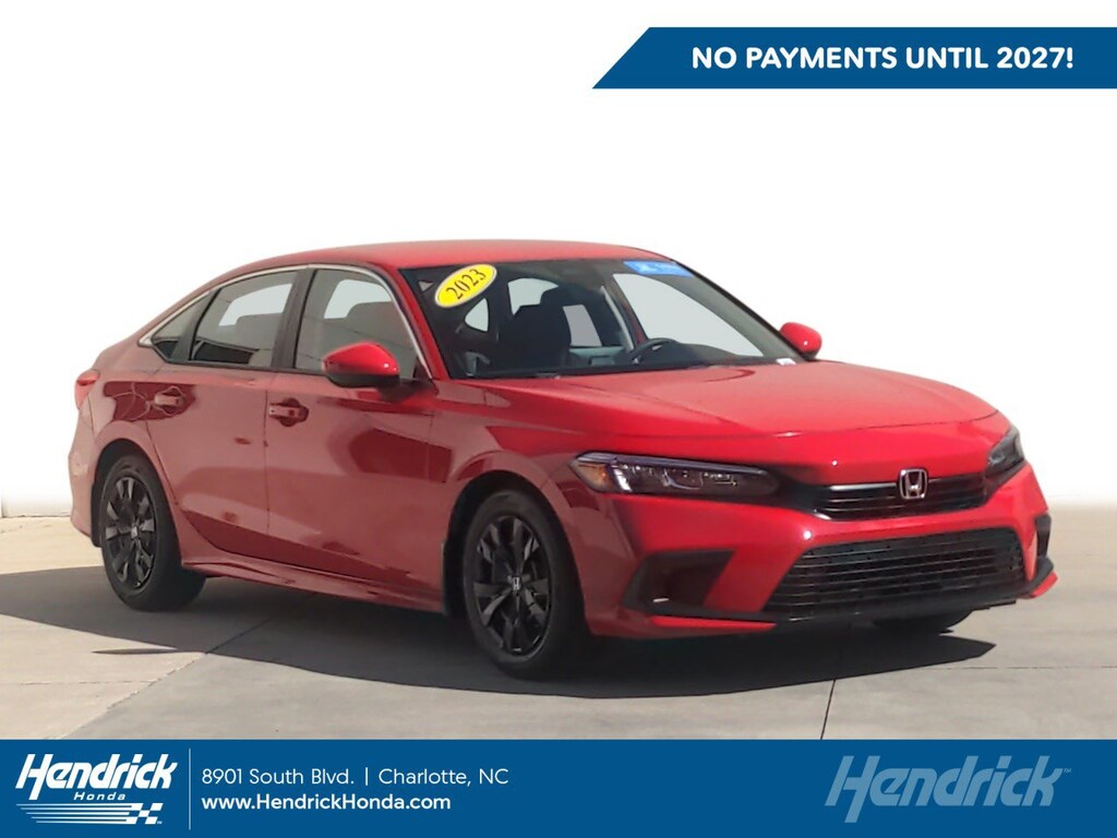 Certified 2023 Honda Civic LX Sedan
