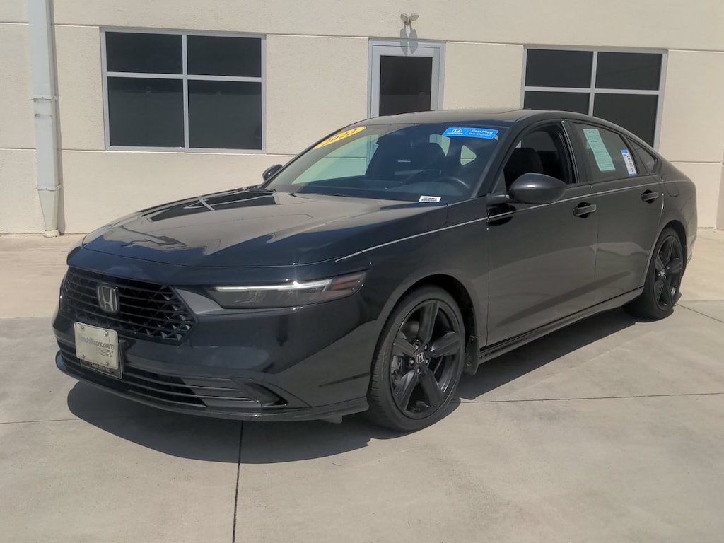 Certified 2023 Honda Accord Hybrid Sport-L Sedan