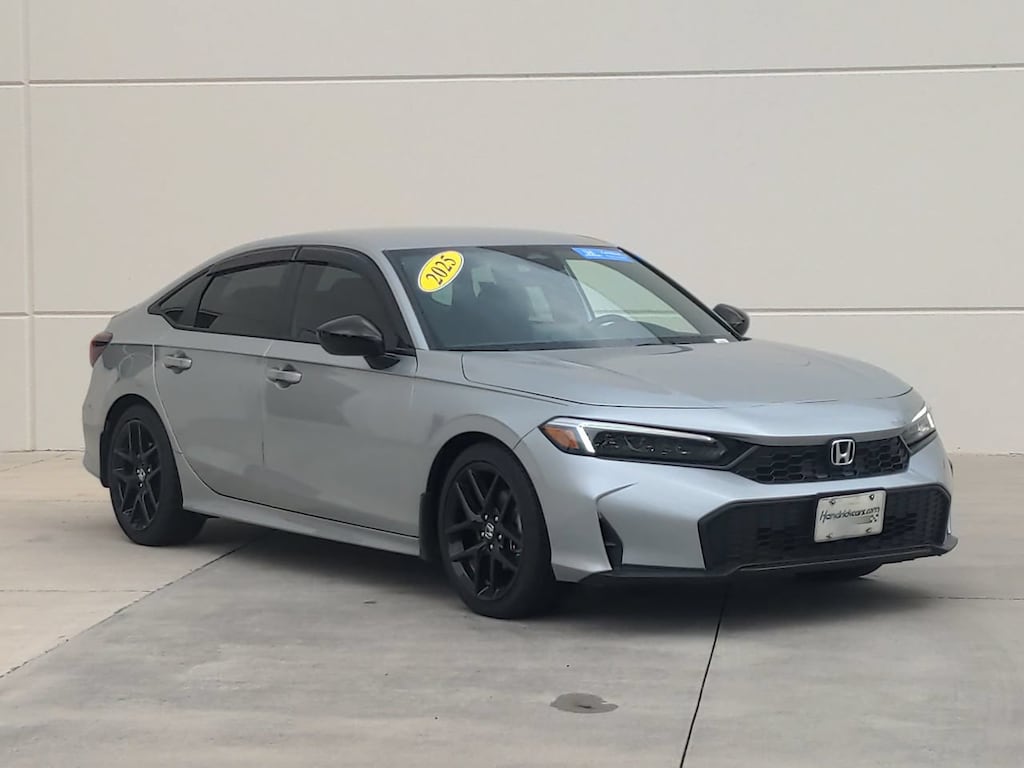Certified 2025 Honda Civic Sport Sedan