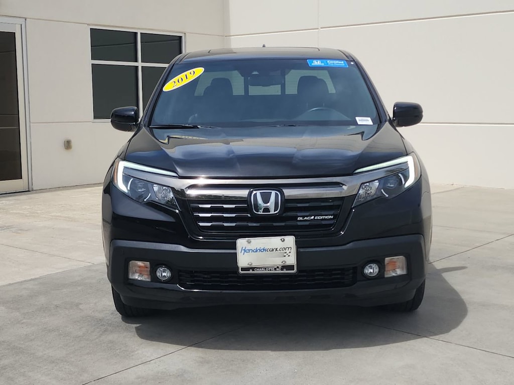 Certified 2019 Honda Ridgeline Black Edition Pickup
