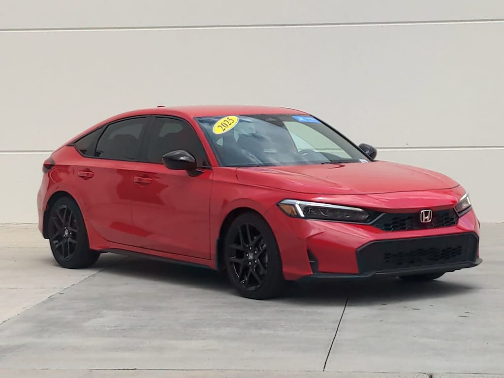 Certified 2025 Honda Civic Sport Hatchback