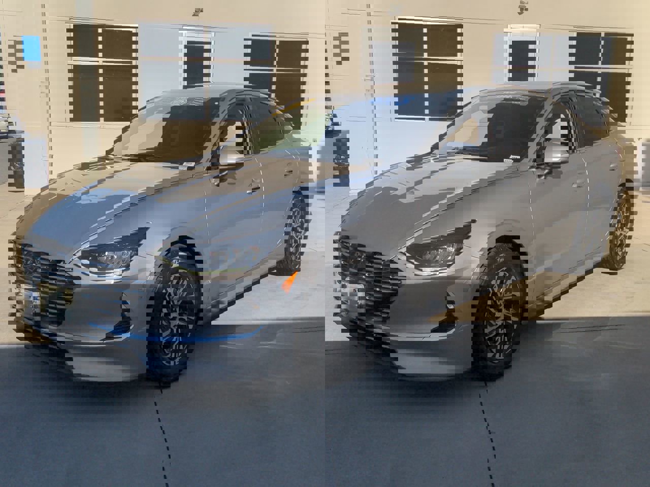 2021 Hyundai Sonata Hybrid Blue photo 3