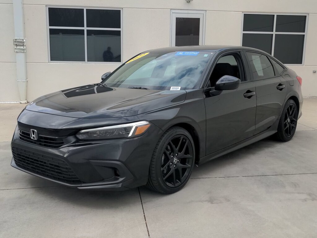 Certified 2022 Honda Civic Sport Sedan