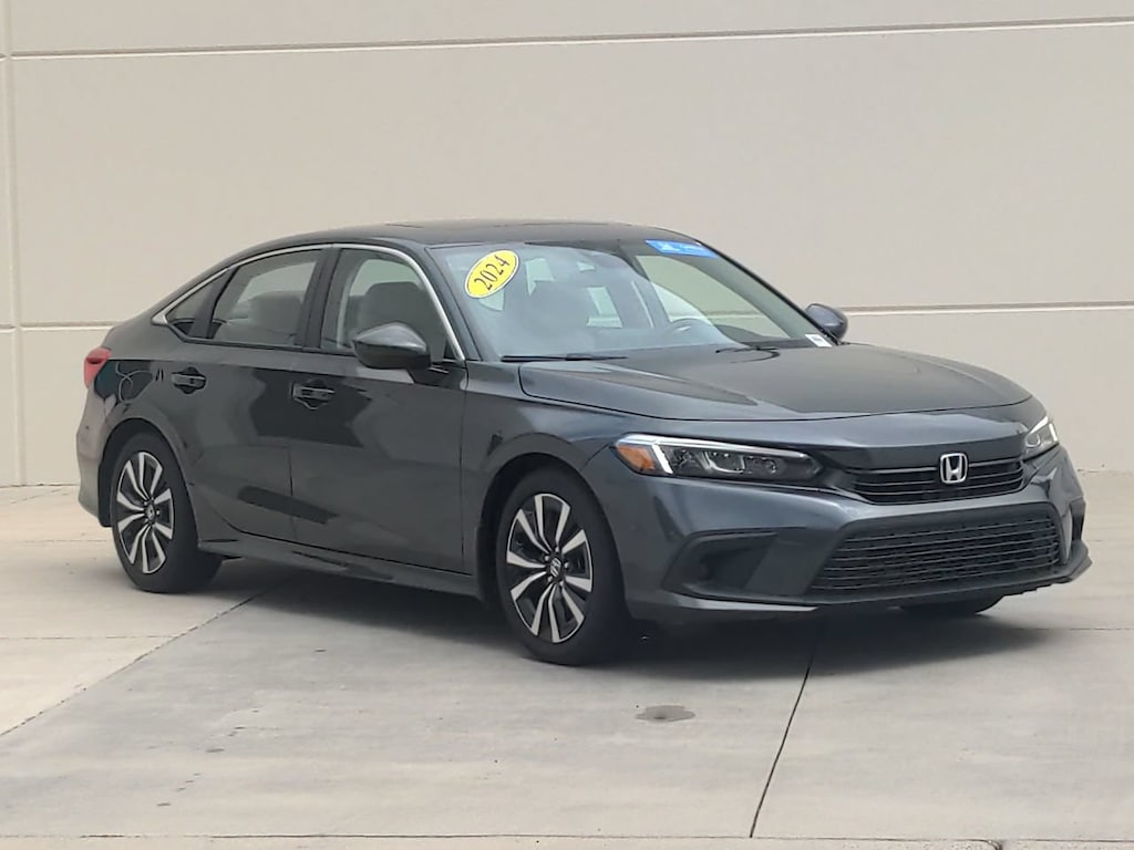 Certified 2024 Honda Civic EX Sedan