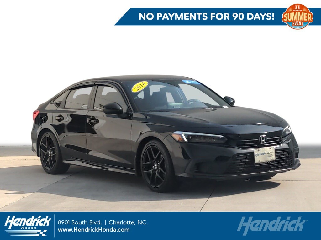 Certified 2024 Honda Civic Sport Sedan