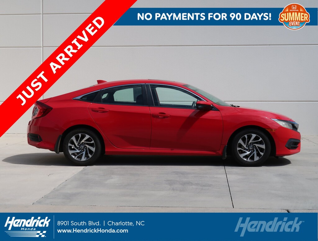 Certified 2017 Honda Civic EX Sedan