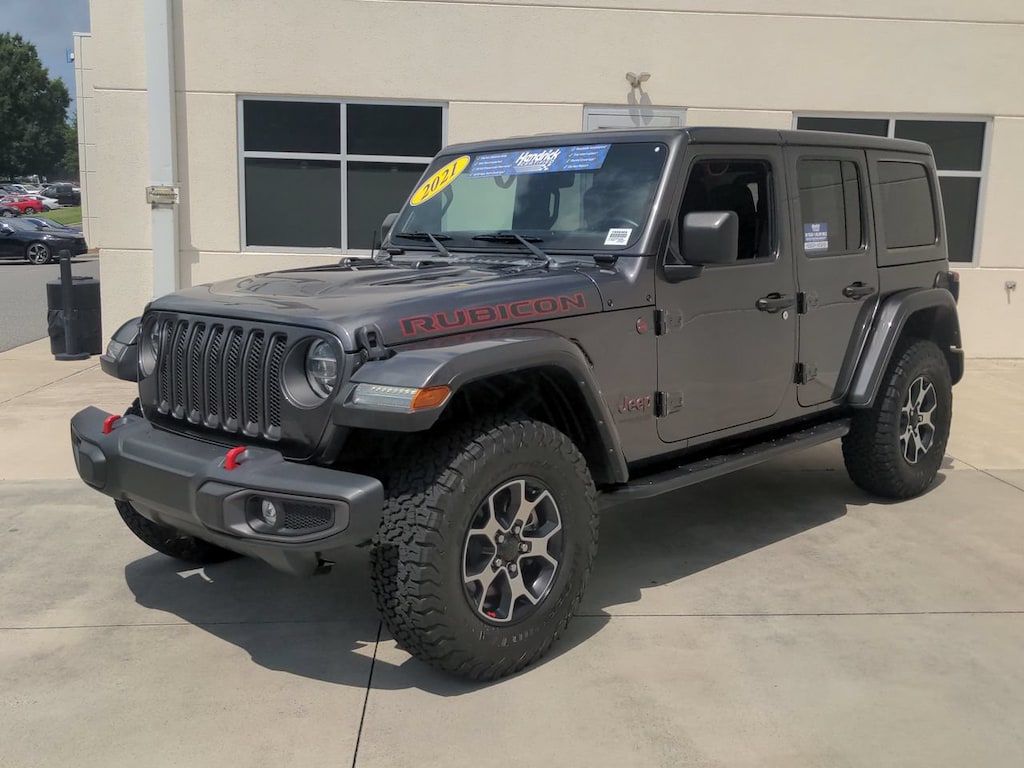 Used 2021 Jeep Wrangler Unlimited Rubicon Convertible