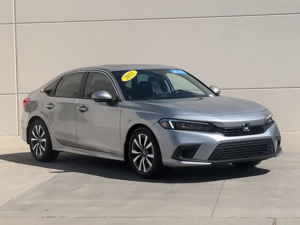 Certified 2022 Honda Civic EX Sedan