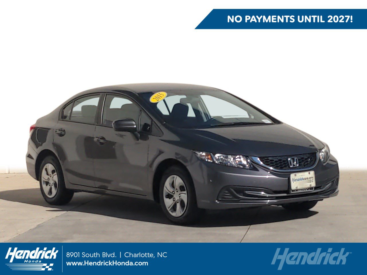 Used 2015 Honda Civic LX Sedan