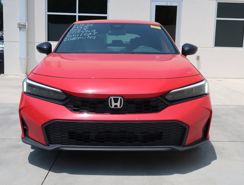 Certified 2025 Honda Civic Sport Hatchback