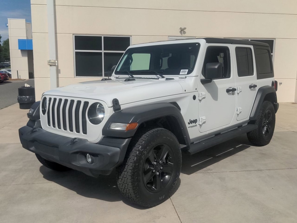 Used 2021 Jeep Wrangler Unlimited Sport Altitude Convertible