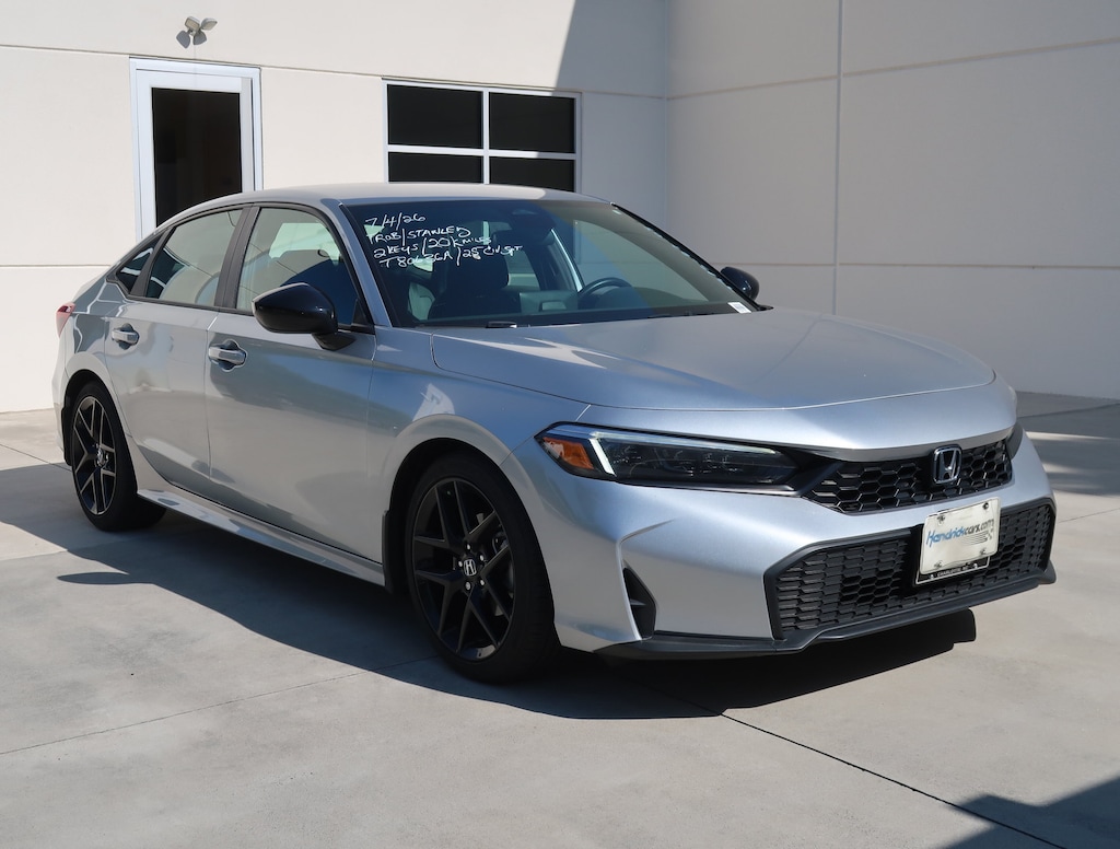 Used 2025 Honda Civic Sport Sedan