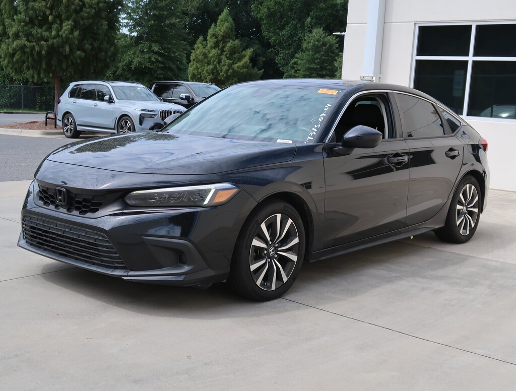 Certified 2022 Honda Civic EX-L Hatchback