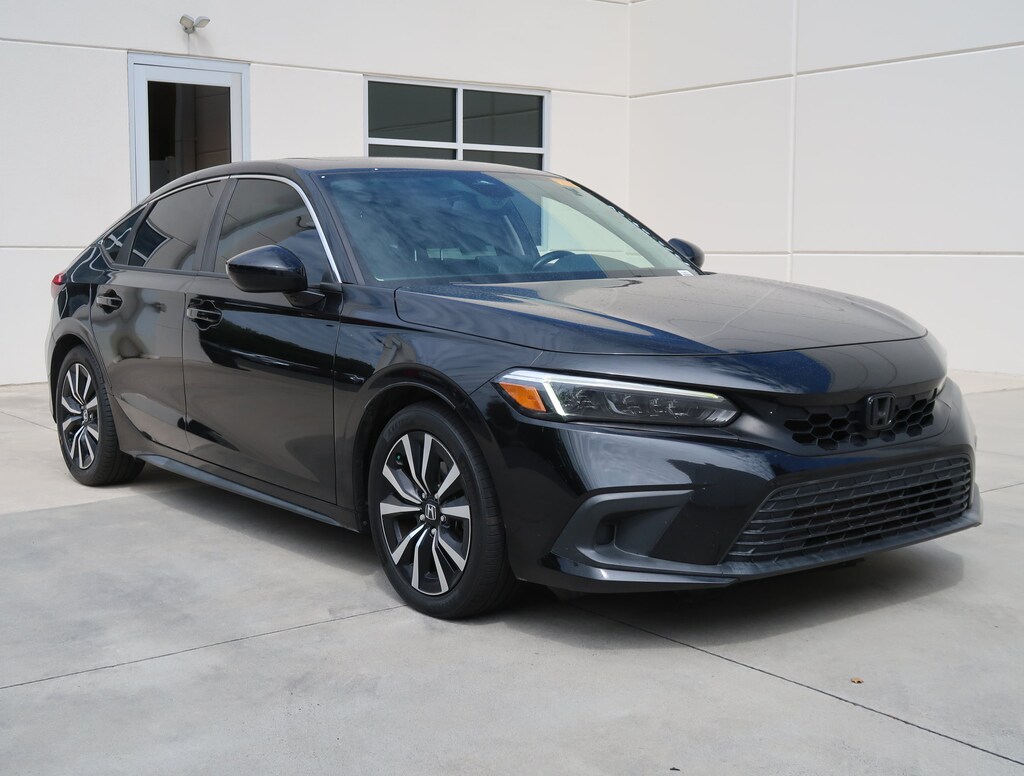 Certified 2022 Honda Civic EX-L Hatchback