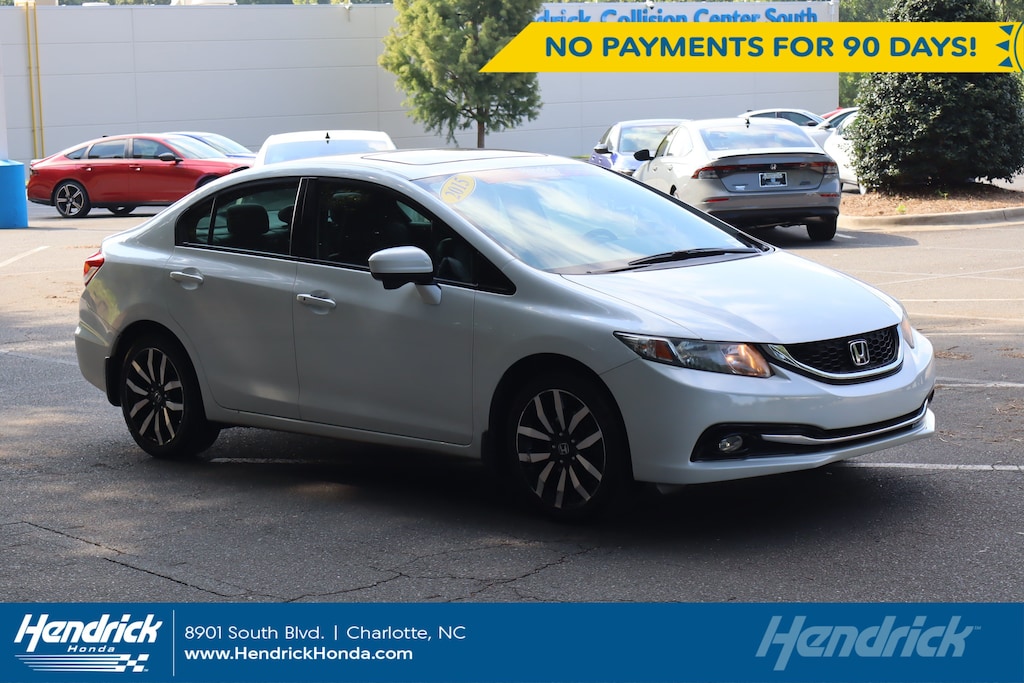Used 2015 Honda Civic EX-L Sedan