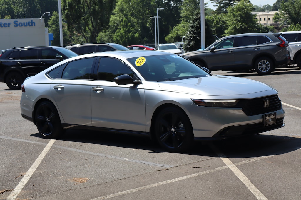 Certified 2024 Honda Accord Hybrid Sport-L Sedan