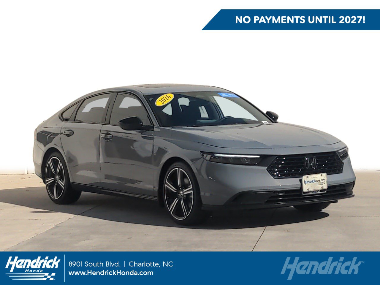 Certified 2026 Honda Accord Hybrid Sport Sedan