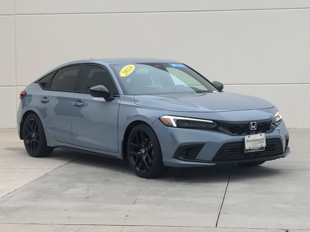 Certified 2024 Honda Civic Sport Hatchback