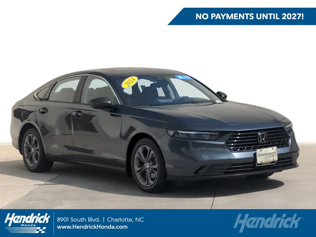 Certified 2024 Honda Accord EX Sedan