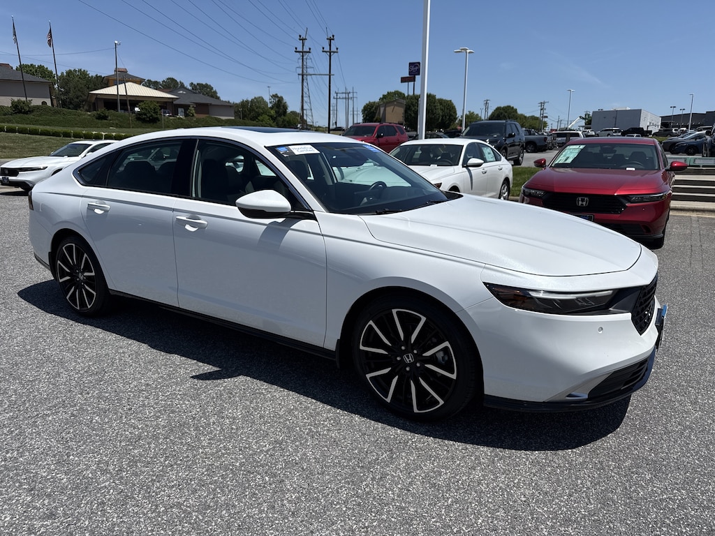 Certified 2025 Honda Accord Hybrid Touring Sedan