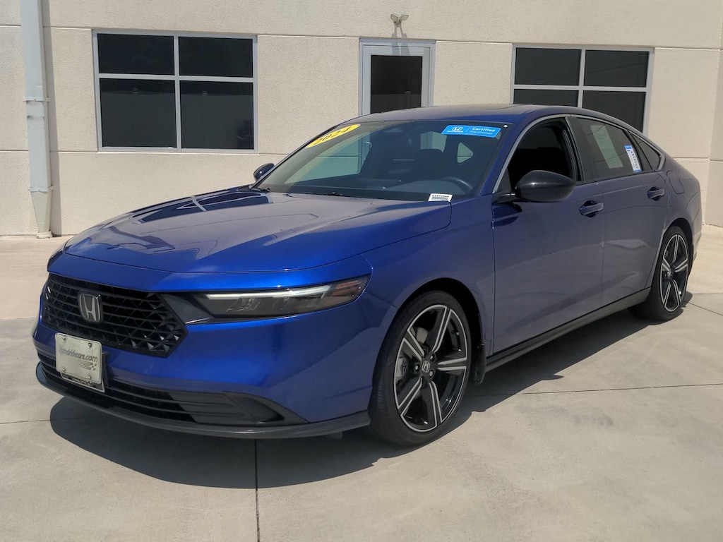 Certified 2024 Honda Accord Hybrid Sport Sedan